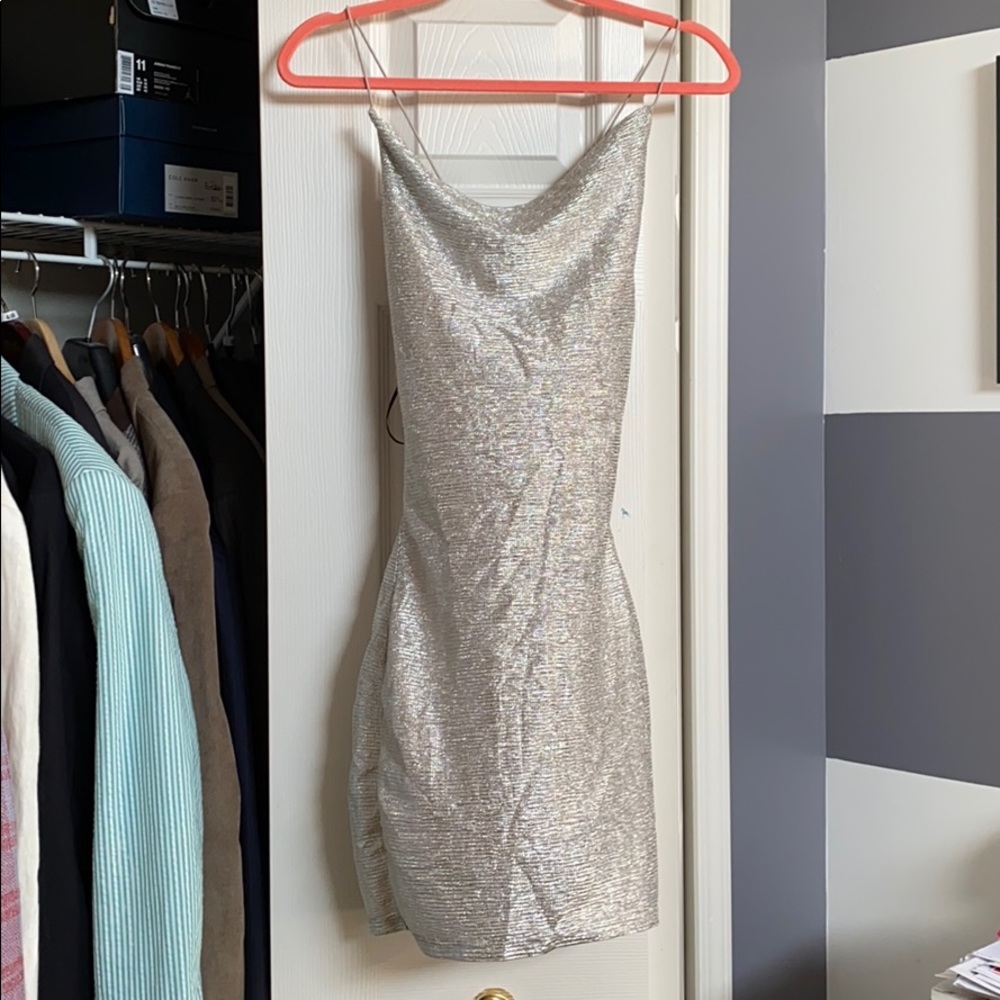 Sparkle HM slip dress
